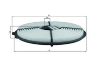 Knecht LX733 Luftfilter FüR Carina Corolla Corona Sprinter 1.5 1.6 05.87-11.92