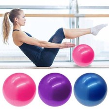10" Sports Yoga Ball Exercise Gym Home Fitness Pilates PVC Small Ball For Women