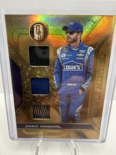 2023 Panini Chronicles Gold Standard Racing Jimmie Johnson Race-Worn Patch 