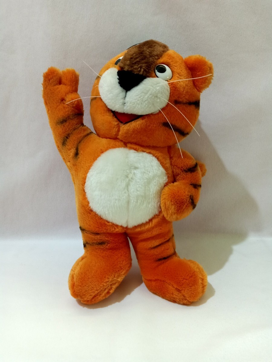 Joyful Hodori Seoul Korea Olympics Mascot Orange Tiger Plush Toy
