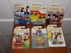 Six Vintage 2016 Hot Wheels The Beatles Yellow Submarine Sealed in Package