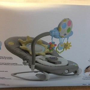 Chicco Transat Balloon Gris Hamacs Bebe Puericulture Totzauer Co At