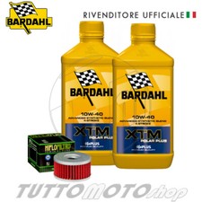 Tagliando SUZUKI TU 250 X 1998 1999 2000 2001 - Bardahl XTM 10W40 + Filtro olio