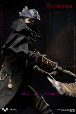 Perfect Vts Toys 1/6 Vm-024 Ps4 Bloodborne Blood Hunter Action