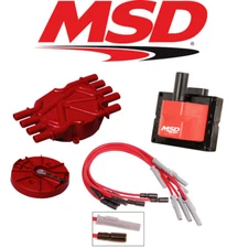 MSD Ignition Tuneup Kit - 96-00 Chevy/GMC Vortec 7400/454 Cap/Rotor/Coils/Wires