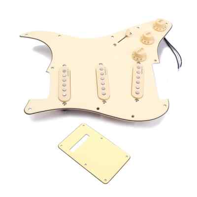 Loaded Pickguards for Strat ST SQ Single Coil Alnico V Pickup 500k Potentiometer