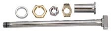 CHROME REAR AXLE KIT FOR HARLEY KNUCKLE HEAD PAN HEAD RIGID BIG TWIN 1936-57