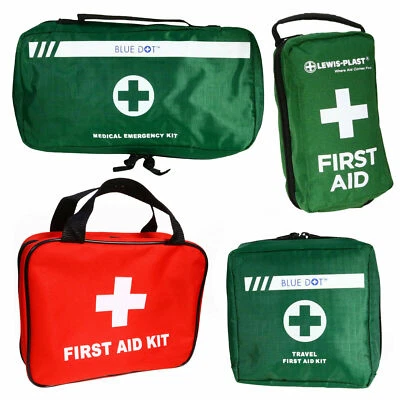 First Aid Carry Kit Bag - Case Box Pouch - Medical Emergency Survival Empty NEW