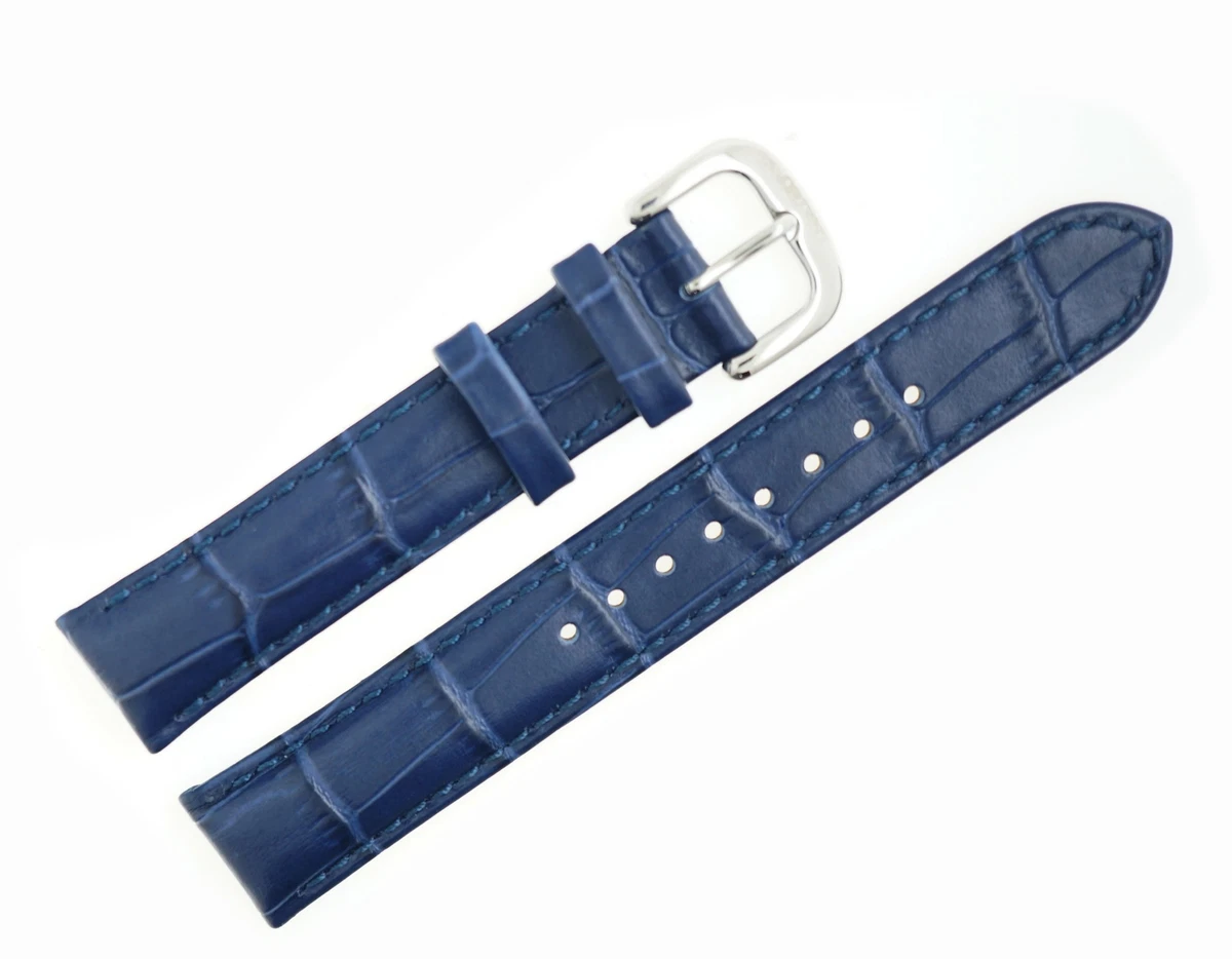 Orient Ladies 17mm Genuine Blue Leather Strap