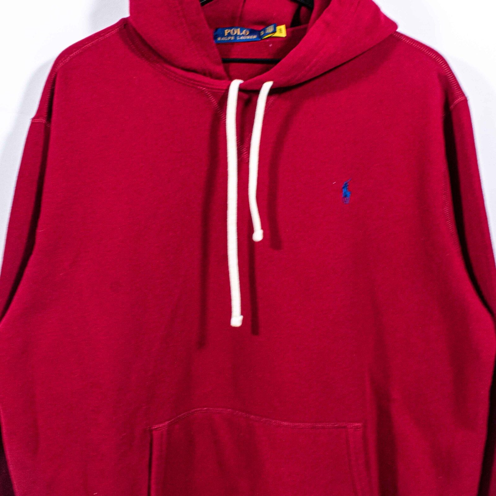 Polo Ralph Lauren Pony Felpa con Cappuccio XL Y2K Streetwear Preppy Skate