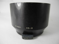NIKON LENS HOOD ORIGINAL NIKON SHADE VINTAGE F F2 135/105 52mm HS-8 HOOD