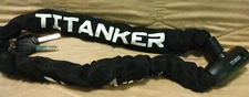 Titanker Heavy Duty Bicycle Lock Chain with Keys 3 Feet Anti-Theft Lock New