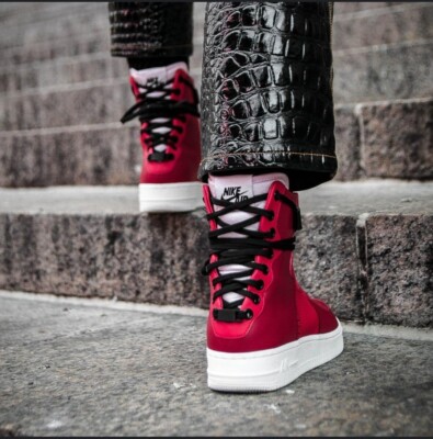 Size 8.5 - Nike Air Force 1 Rebel XX Gym Red W for sale