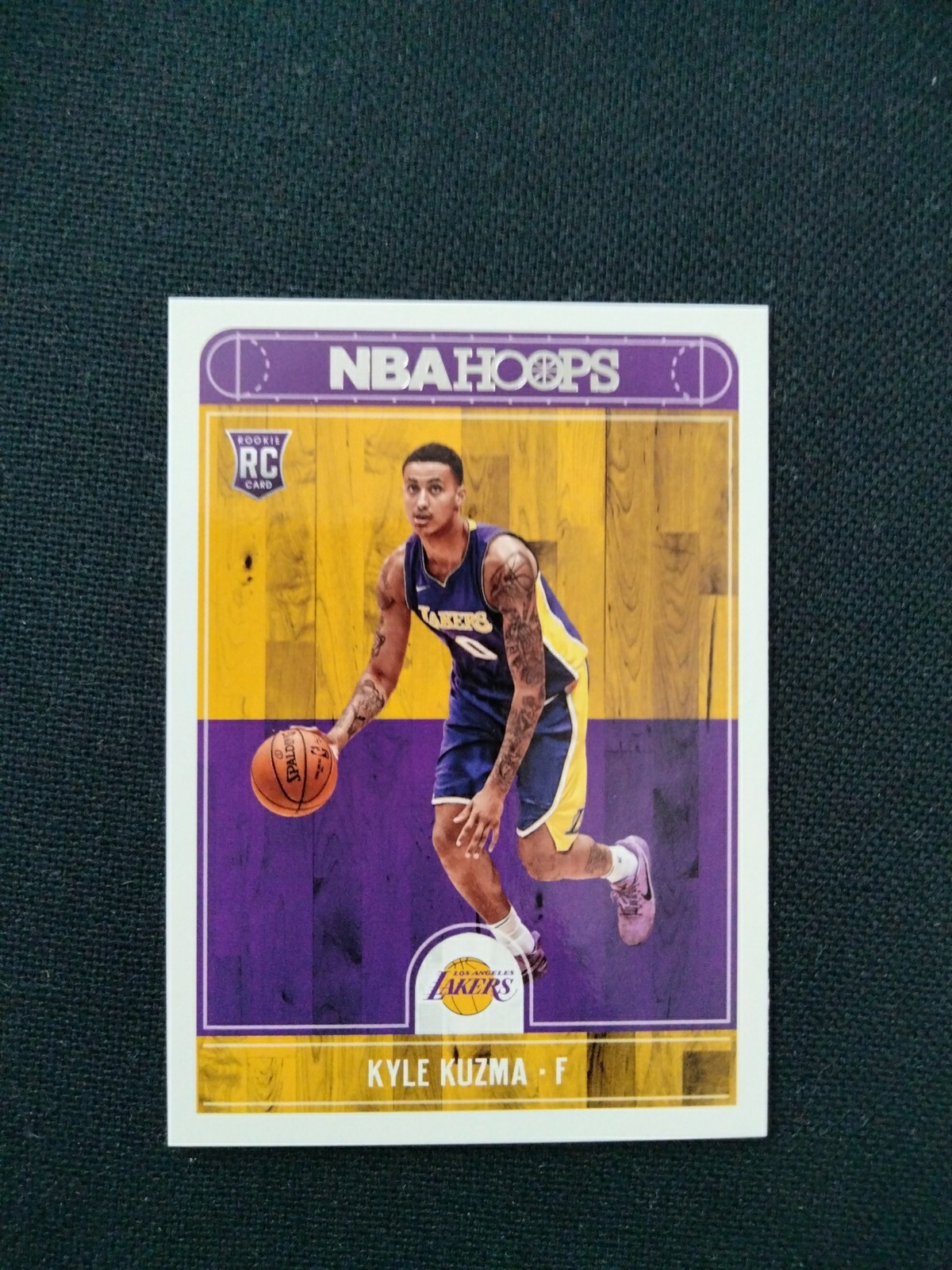 2017-18 Panini NBA Hoops Basketball Kyle Kuzma Rookie Card #277 Lakers RC🇺🇸