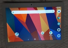 Dragon touch k10 Wi-Fi Only Android 8.1 ,White, Silver tablet