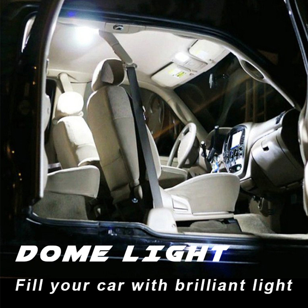 LED Interior & License Plate Light Bulb Package Kit for Dodge Durango