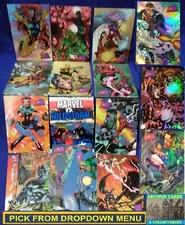 1997 Skybox Marvel v/s WildStorm BASE & CHROME Trading Card U-Pick-1