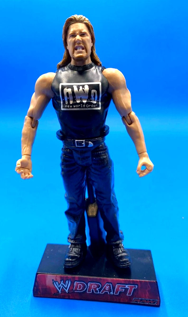 Figurine WWE Kevin Nash NWO Jakks 2002 - 7 Pouces Avec Chaise Et Lunettes