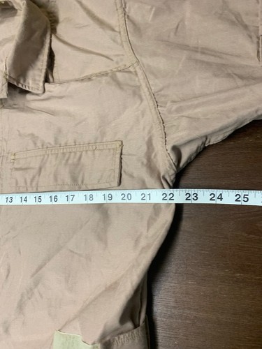 US Militär hellbraun Aircrew Kampfmantel Herren Medium lang Reißverschluss Utility ABDU Klasse 2 USA - Bild 9 von 15