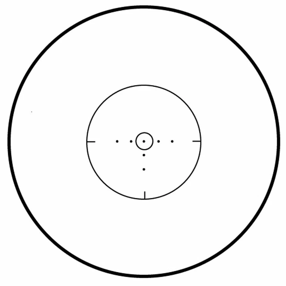 Visionking 1-6x24  black Sight Hunting Rifle Scope  30mm First Focal Plane FFP  - Image 3 of 4