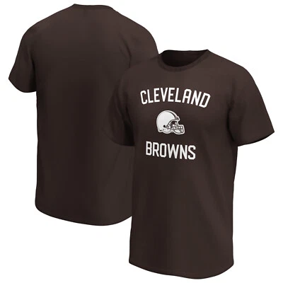 NFL T-Shirt Cleveland Browns Team Arch Core Graphic Football Shirt braun