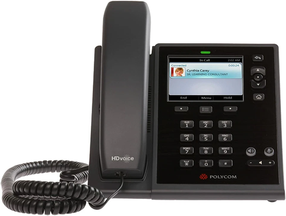Polycom CX500 IP Phone for Microsoft Lync, POE, Power Supply Not included - Image 2 of 4