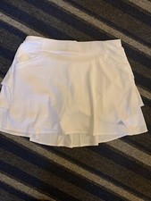Adidas Girl Youth Large Ruffled Skort