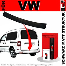Folie Ladekantenschutz für VW Caddy 2003-2020 Typ (2K) (SA) Schwarz matt