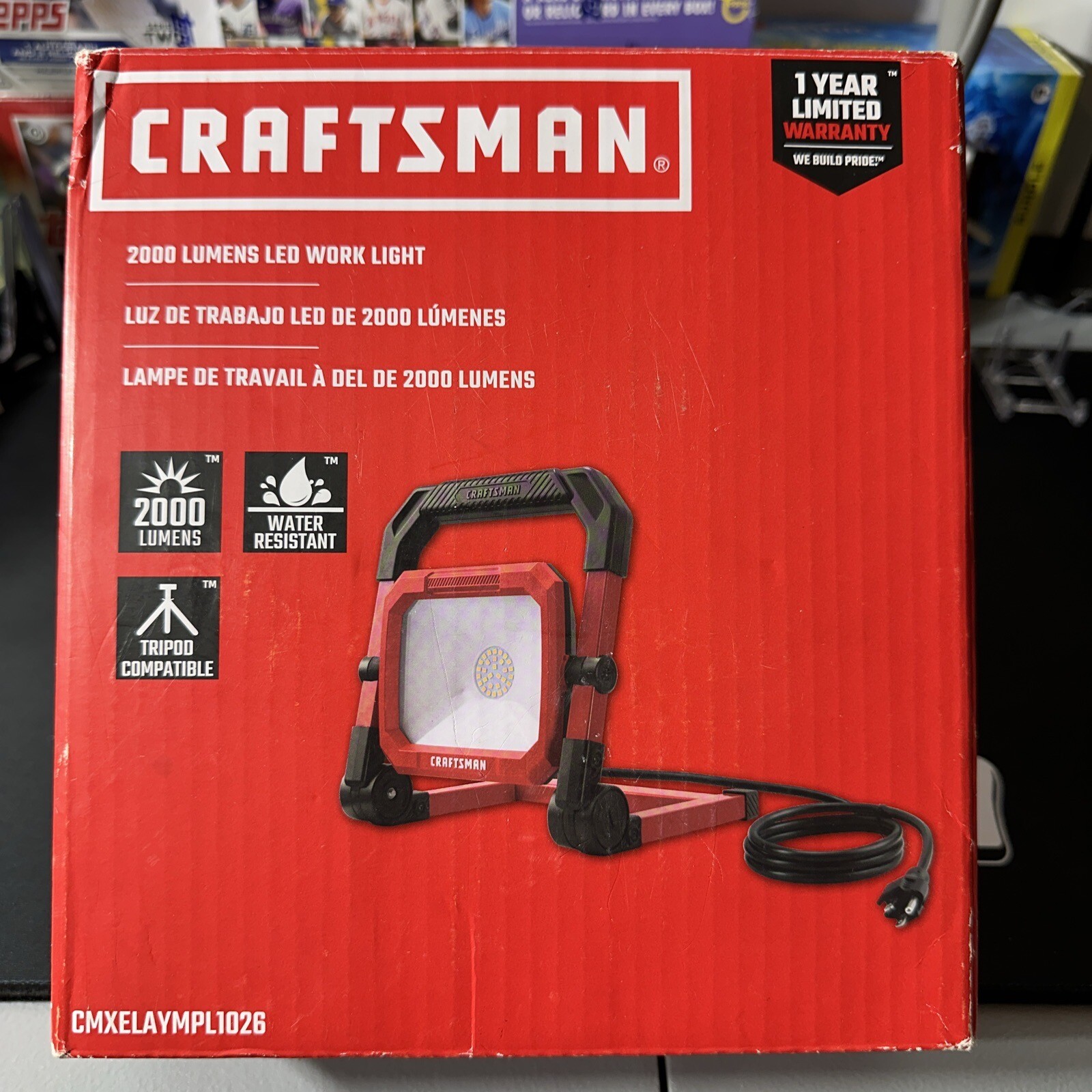 Craftsman 2000 Lumens LED Work Light eBay