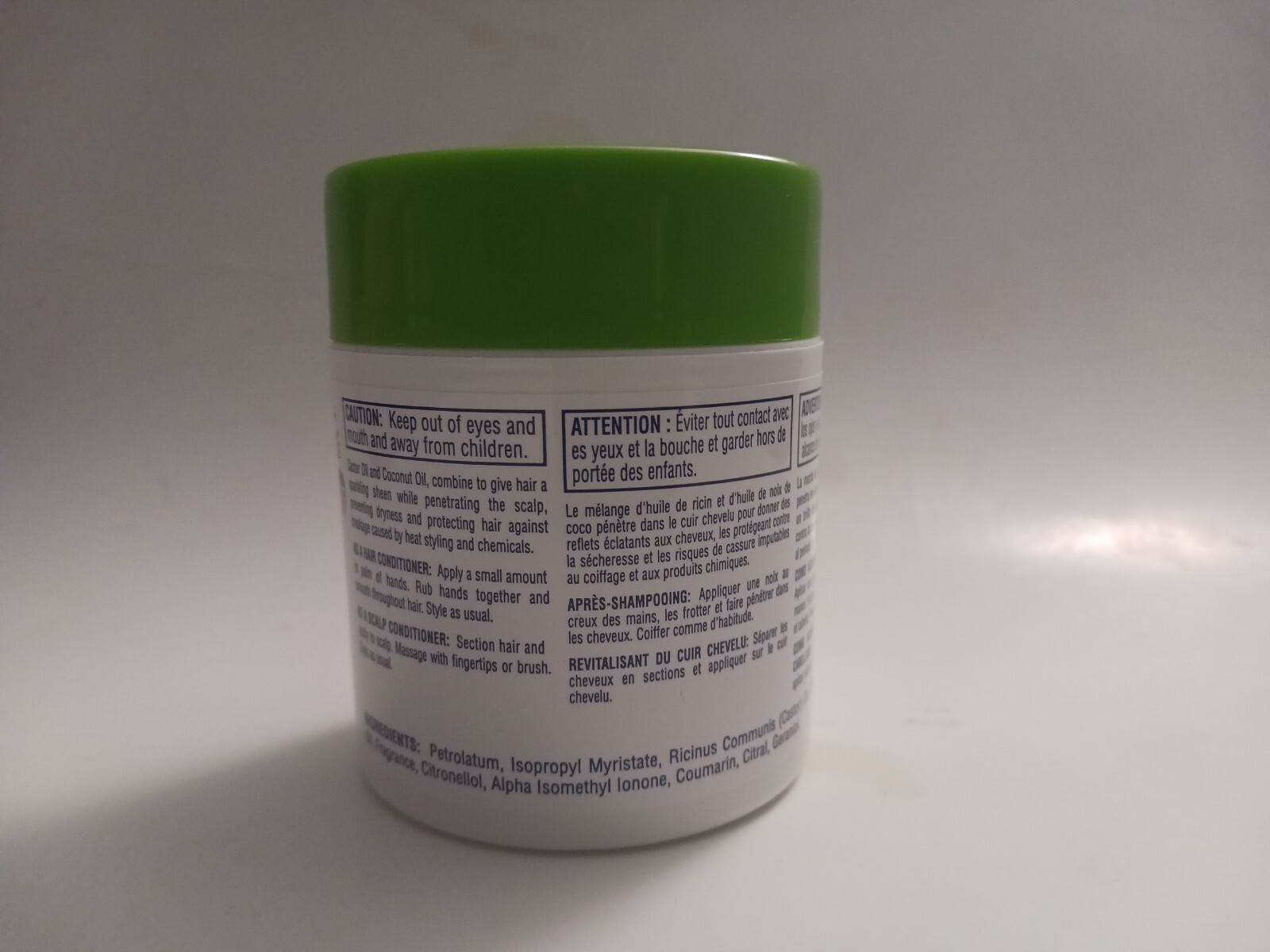 Isoplus Castor Oil Hair & Scalp Conditioner 5.25 oz