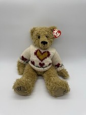 TY Heartly The Teddy Bear From Attic Treasures Collection - 1993 Vintage - Tag