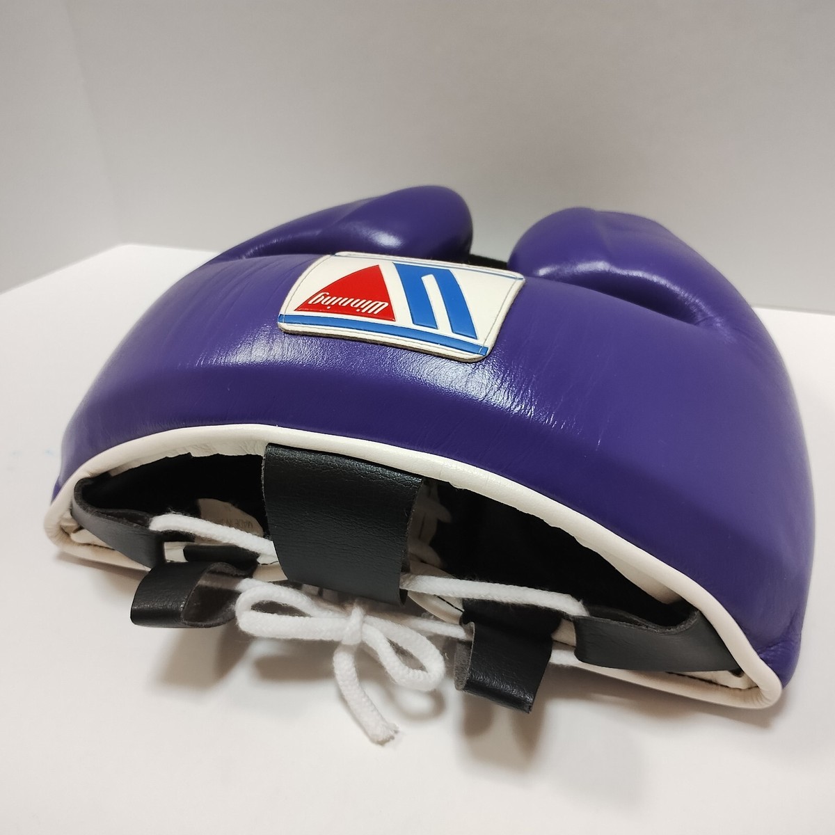 Winning ヘッドギア 紫 Winning Boxing Head Gear Face Guard Type CO-FG-2900 Size M Purple