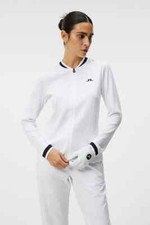 Free Shipping! Brand New 2024 J. Lindeberg Women's Leonor Mid Layer: White