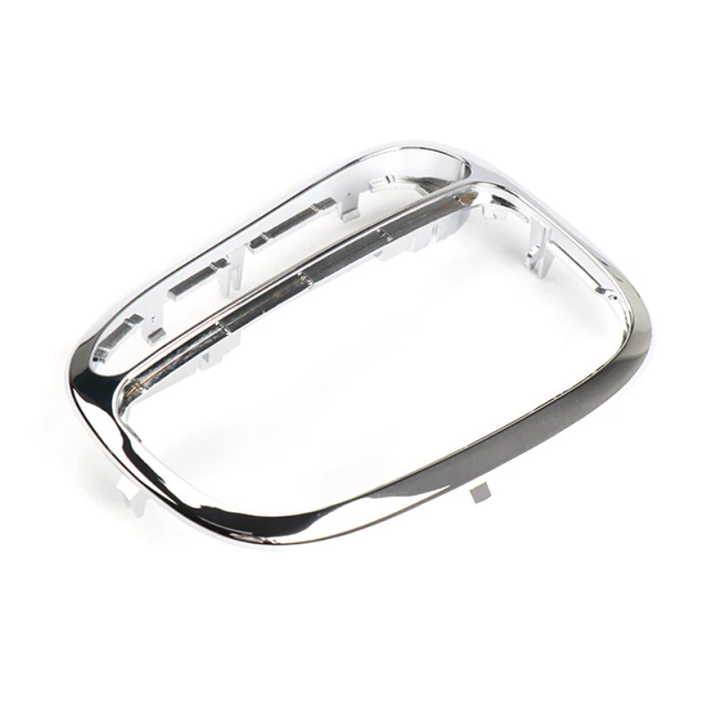 Plateado para Mercedes-Benz Clase C W203 C230 palanca de cambios central moldura panel de cambios Foto 2 de 4