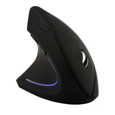 Mouse VERTICALE wireless ergonomico tunnel carpale 6 Tasti mancini MANO SINISTRA