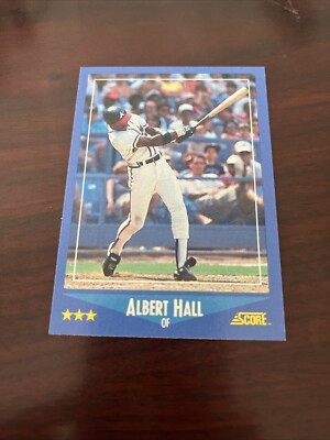 1988 Score Albert Hall #148 Atlanta Braves 