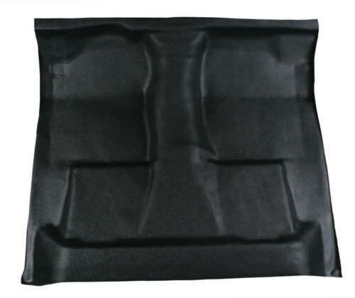 Black Vinyl Floor Mat - replaces carpet 2009-2014 Ford F150 crew cab 4 door - Zdjęcie 1 z 6