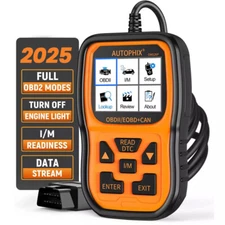 AUTOPHIX OM126P OBDII Scanner Car Code Reader Diagnostic Scan Tool Check Engine