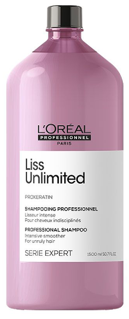L&#8217;Oreal Serie Expert &#8211; Liss Unlimited ProKeratin Shampoo, Intensive Smoother for