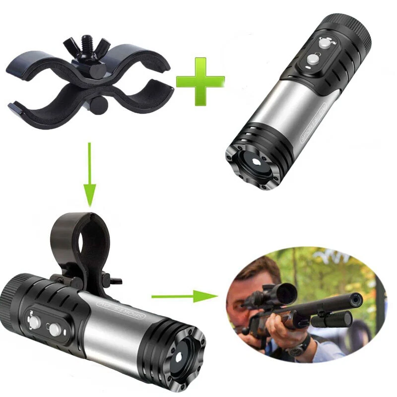 WIFI 4K HD 1080P Sports Action Camera Helmet DV Camcorder DV5000 For Gun Hunting - Image 4 of 4