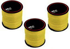 3pz corda da muratore antistrappo filo bobina tiralinee edilizia 100m 1,5mm 559a