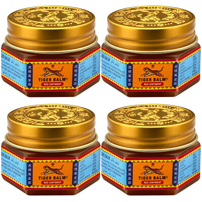 TIGER Natürliche & Effektive Kräuterbehandlung Salbe Balsam 9ml - Rot *4er Pack*