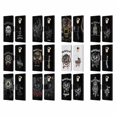 OFFICIAL MOTORHEAD GRAPHICS LEATHER BOOK WALLET CASE FOR WILEYFOX & ESSENTIAL