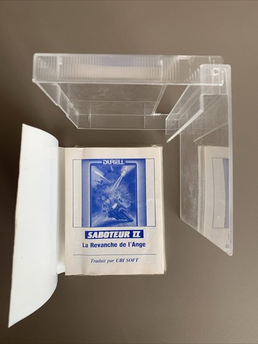 Jeu Saboteur 2 Amstrad CPC 6128 664 464 Disk Crystal Box Durell UBI Soft - Bild 5 von 14