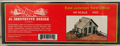 JL Innovative Design  - HO East Junction Yard Office - Kit#451 - NIB