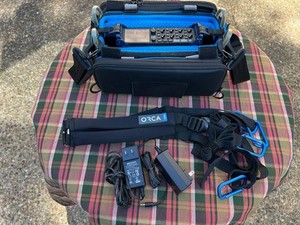 Zoom F8n Multi-Track Field Recorder w/Orca bag, 4x DC batteries EXC cond