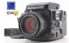  Top MINT Mamiya 645 Pro Waist Level Sekor 80mm f/2.8N Lens 120 Back From JAPAN