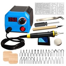 wood burning kit, wood burning tool, digitally adjustable temperature