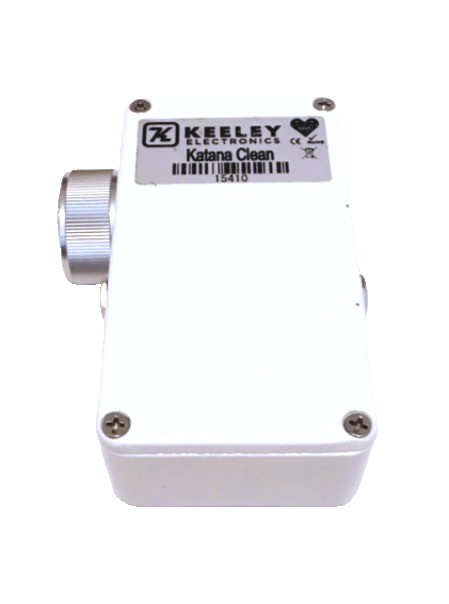Keeley Katana Clean Boost “Throwback White” Edition Guitar Effect