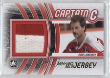 2011-12 ITG Captain-C Series Game-Used Gold Jersey /10 Rod Langway #M-47 HOF 2d8